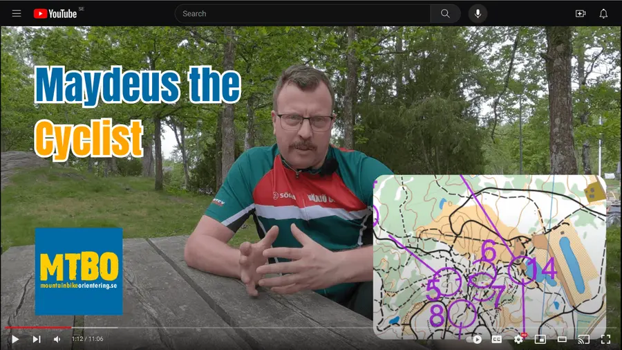 En mountainbikeorienterare med egen YouTube kanal besökte sommaren 2022 Värnamo och gjorde en film om MTBO - på engelska! Det är klart vi måste få veta mer om personen bakom filmen från området där OK Stigen snart arrangerar Svenska Cupen.