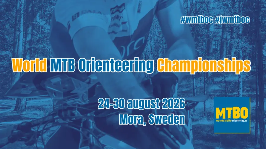 Welcome to the World MTB Orienteering Championships 2026 in Mora! Join us from August 24–30 for a week of world-class racing in the heart of Dalarna, Sweden. Prepare for beautiful terrain, intense competition, and a vibrant championship atmosphere.