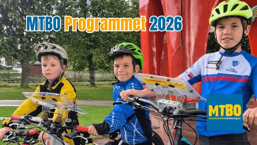 MTBO-året 2026 bjuder på absoluta höjdpunkter på hemmaplan! Med VM i Mora, O-Ringen i Göteborg och en kort men utslagsgivande Svenska Cupen ser det ut att bli ett härligt år för svensk mountainbikeorientering.