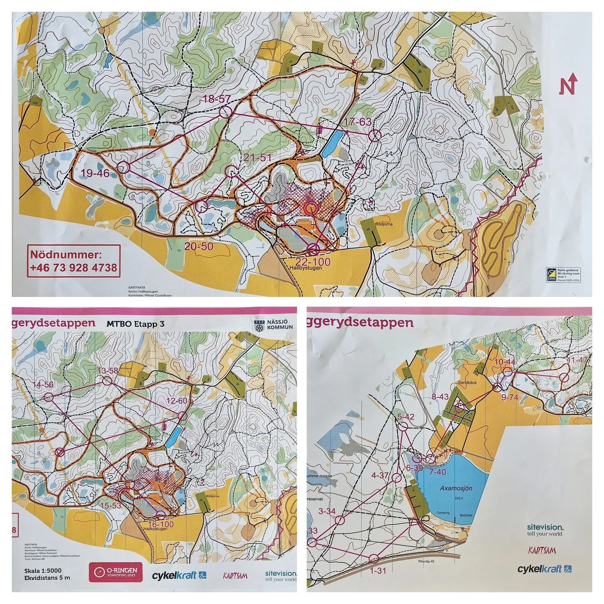 Kartor av världsklass på O-Ringen MTBO