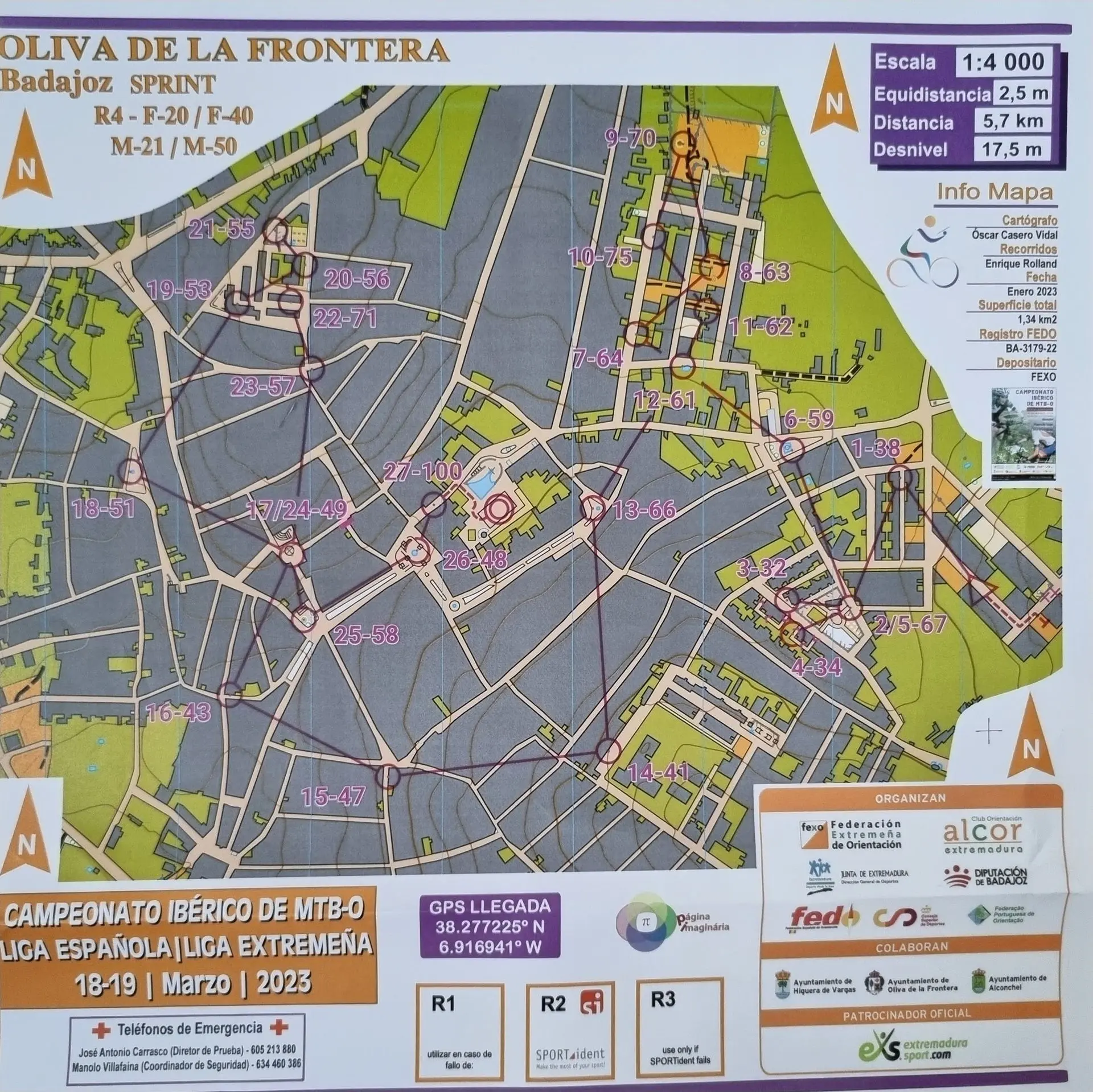 Kartprov sprint 2023 Spanien