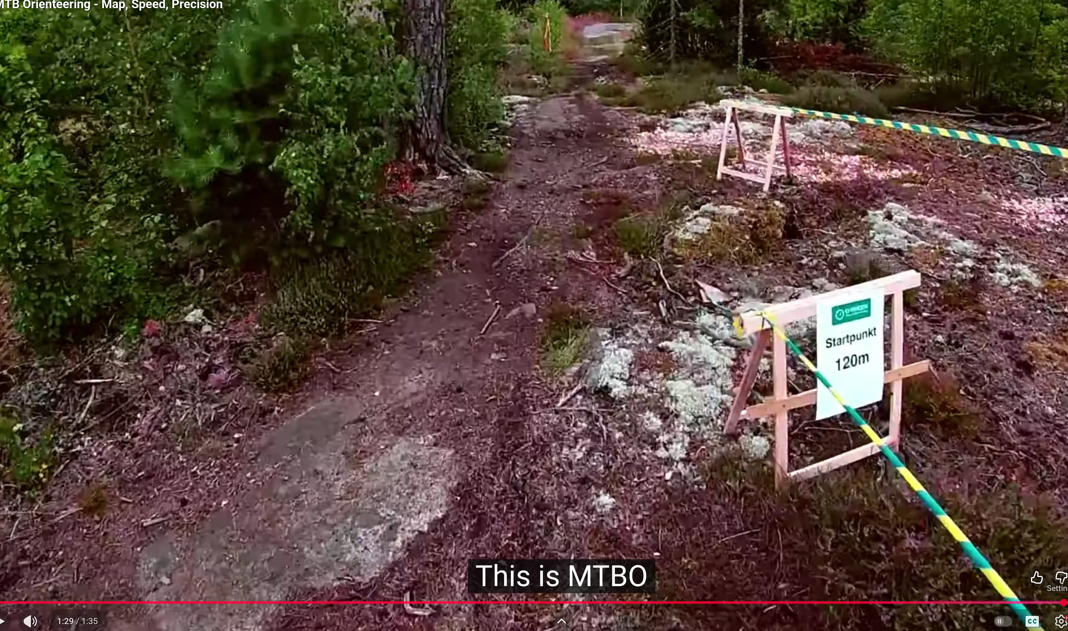 Här är MTBO! Vojtěch Ludvik i O-Ringen Smålandskusten 2024